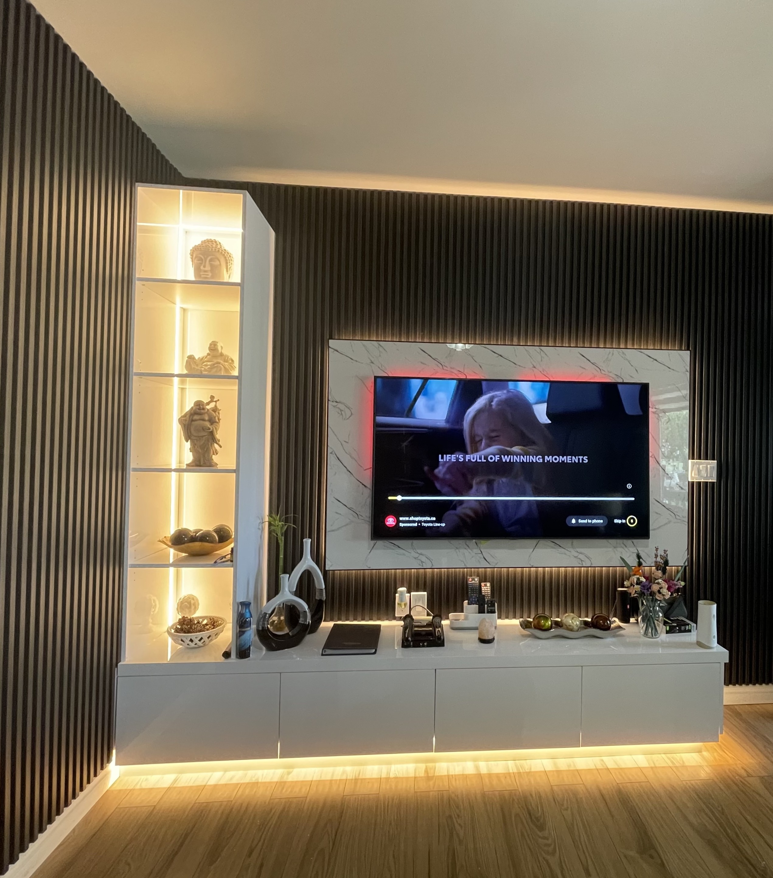 Custom TV Walls